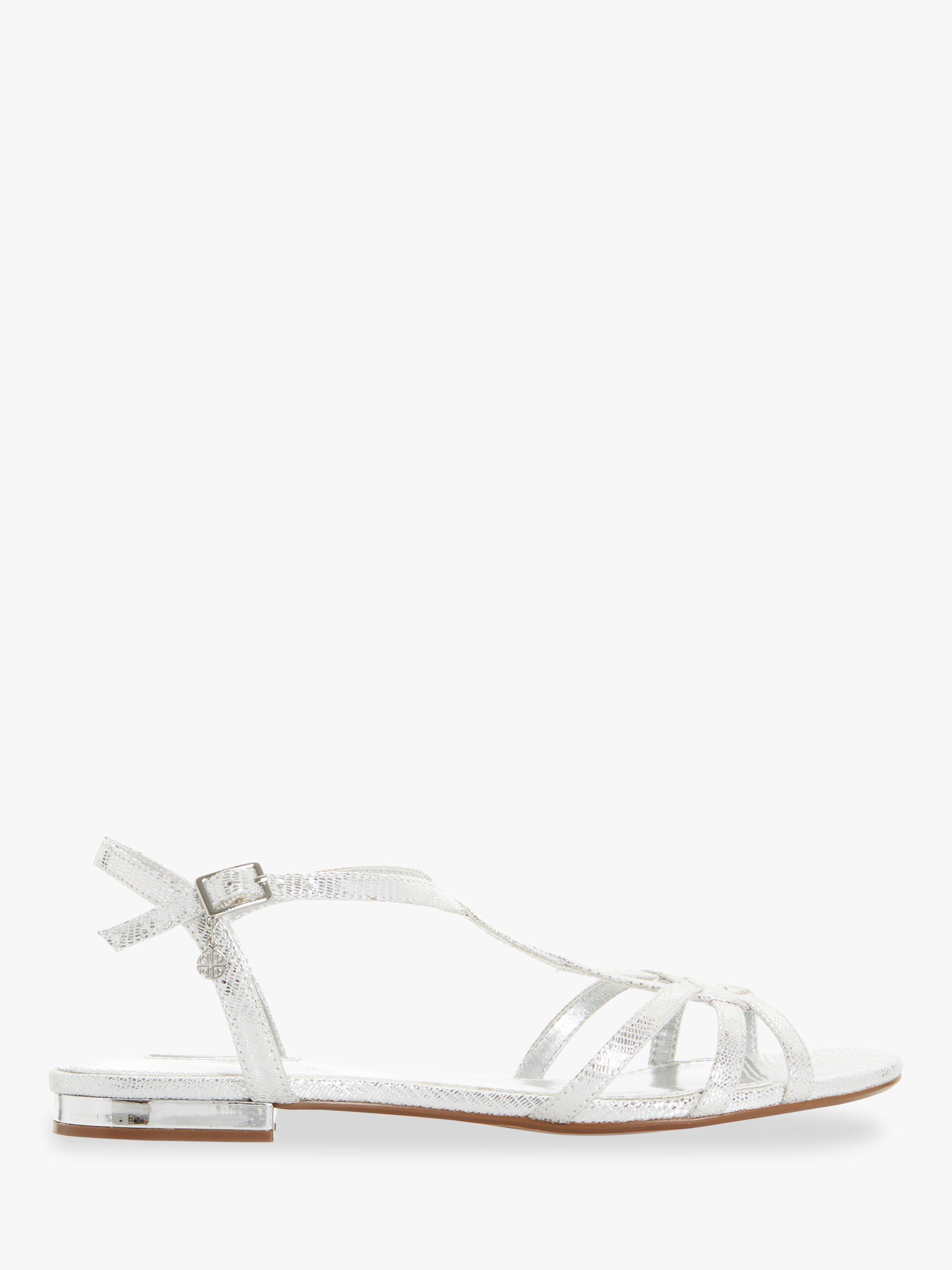 Dune Minna Multi Strap Flat Sandals