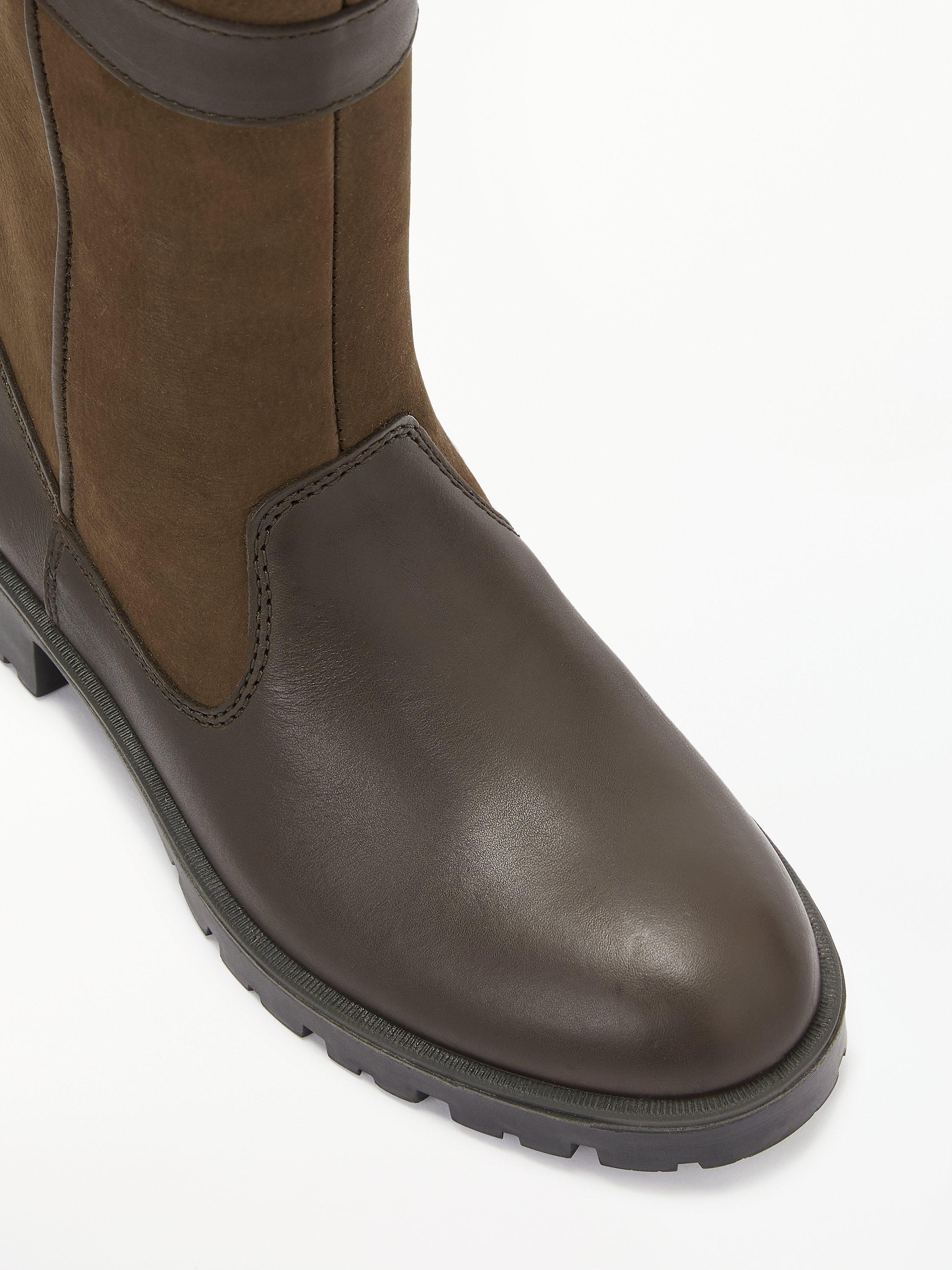 Product image 5 of 6, which shows Dubarry Longford Leather Goretex Buckle Trim Knee High Boots, Walnut, 4