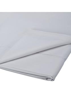 John Lewis The Ultimate Collection Luxury Egyptian Cotton Sateen 800 Thread Count Flat Sheet, Cool Grey