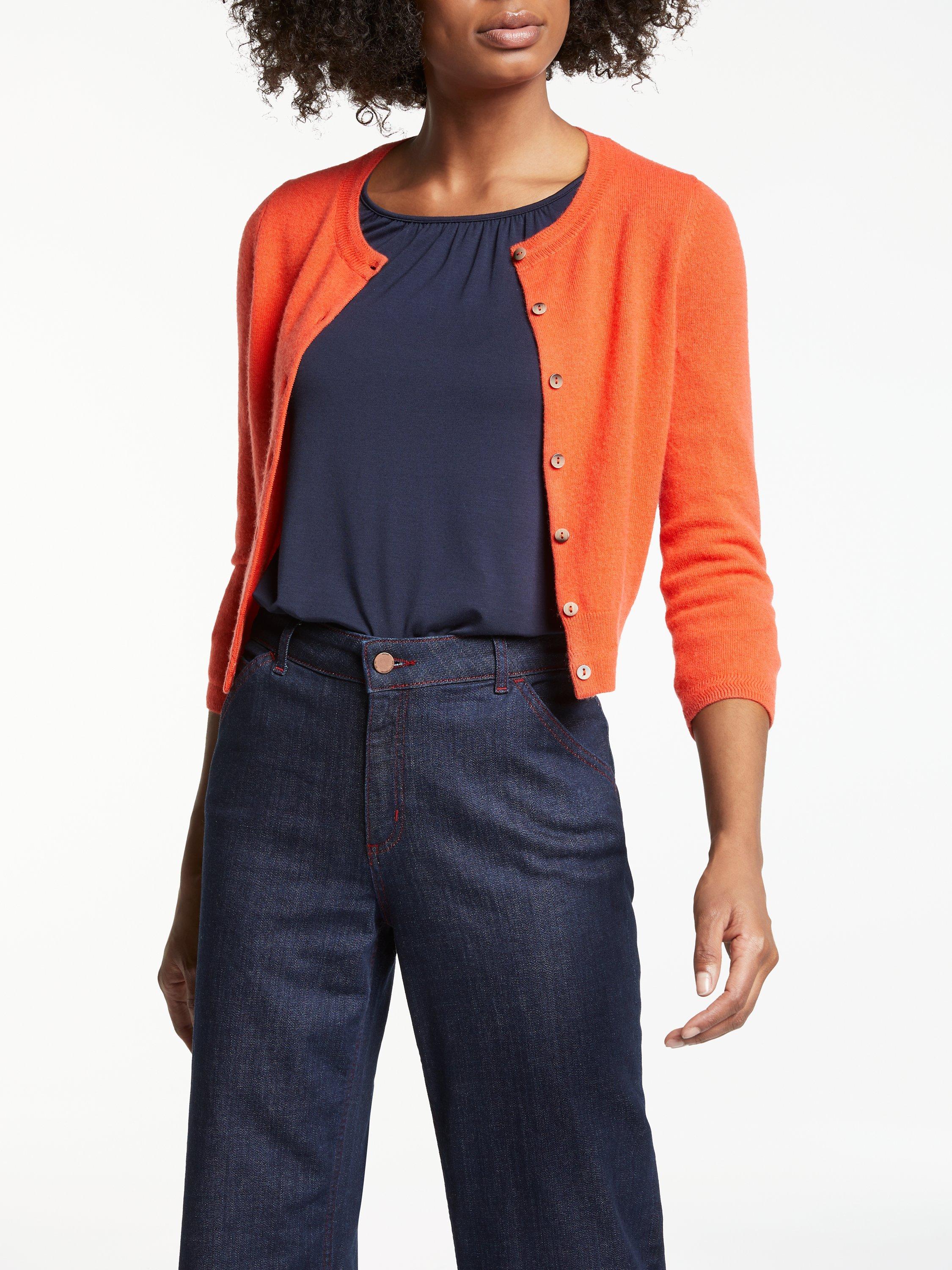 Newest Boden Cashmere Cropped Crew Cardigan