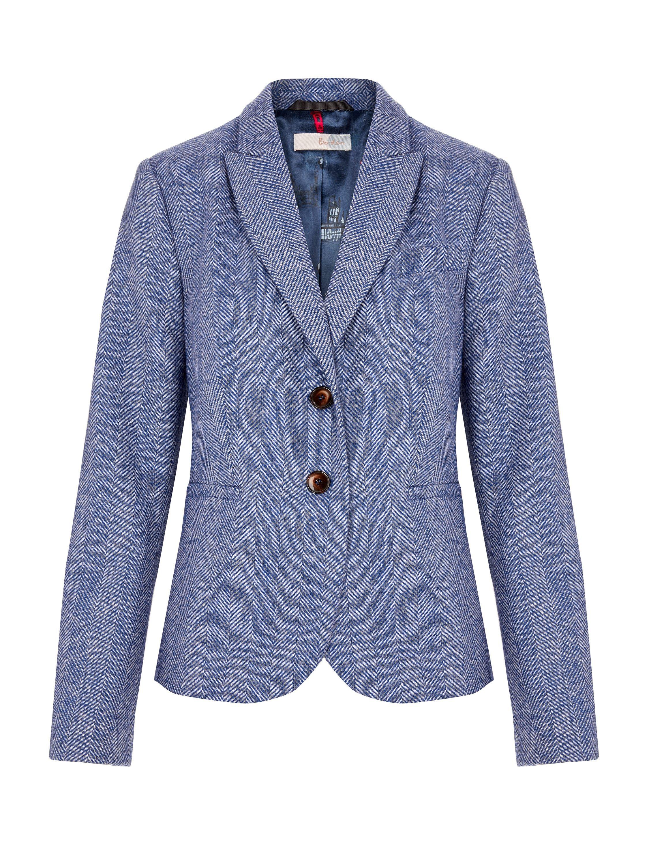 Sale Boden British Tweed Blazer