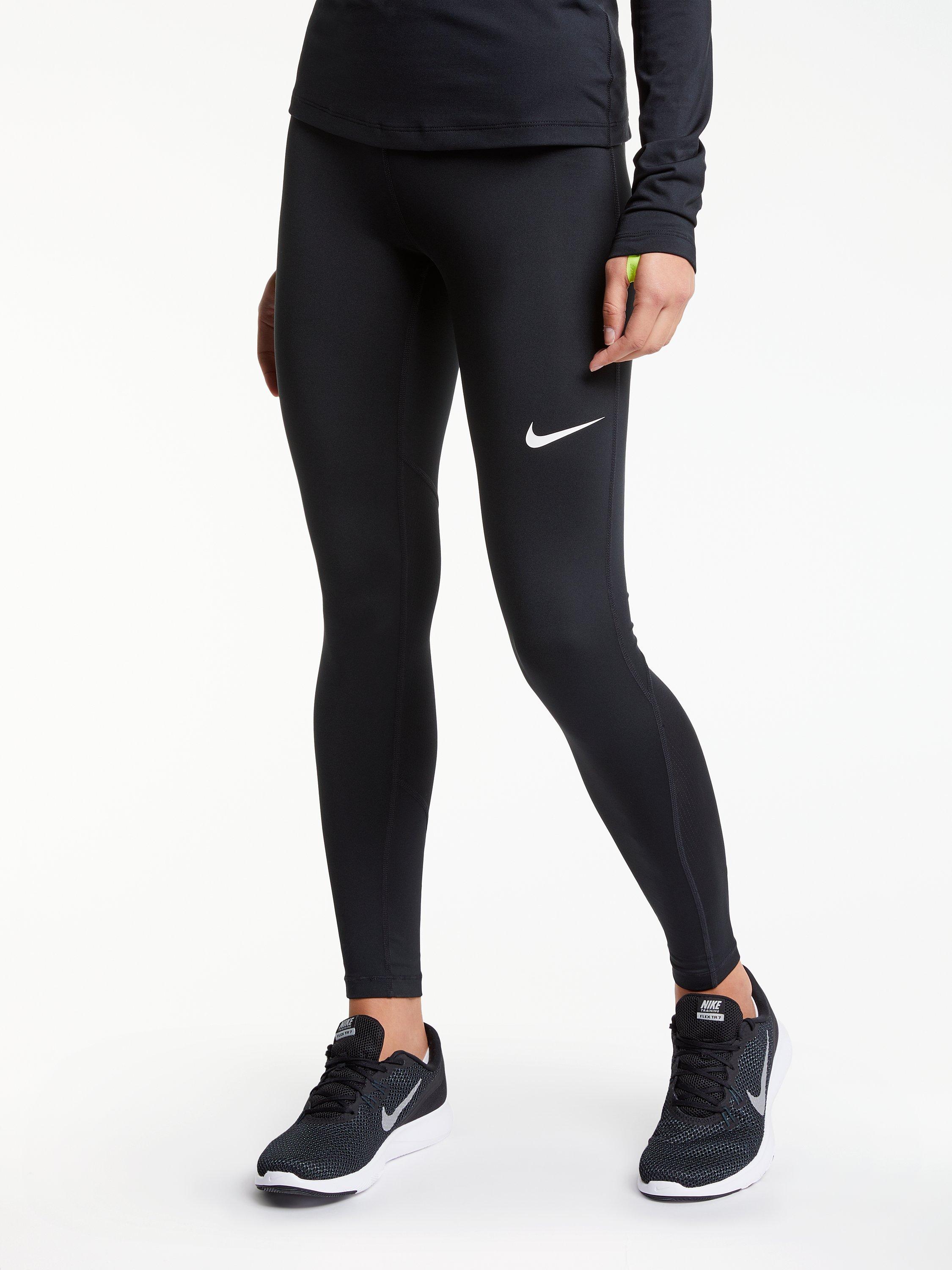 Nike Pro Training Tights Black White