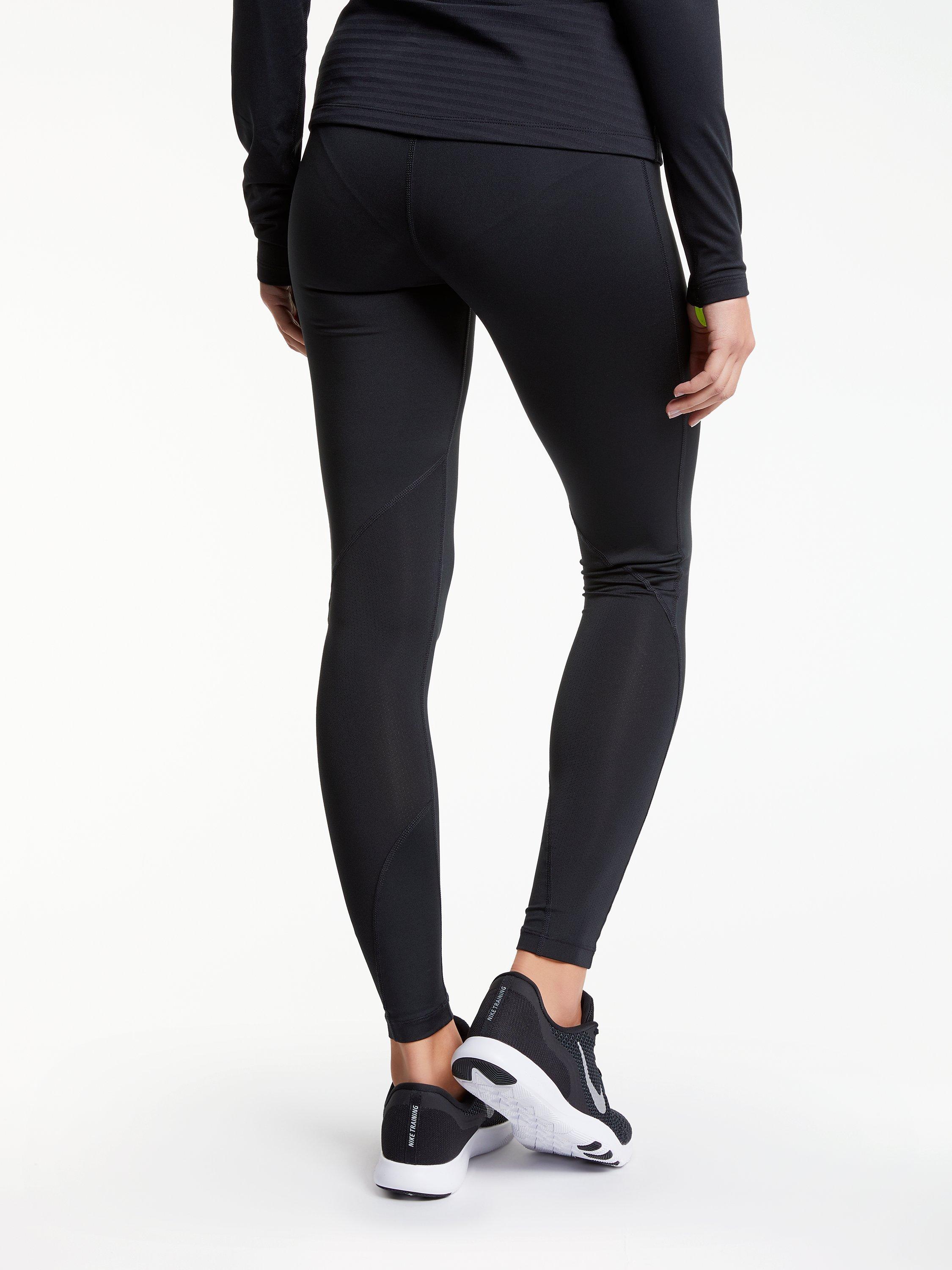 Nike Pro Training Tights Black White