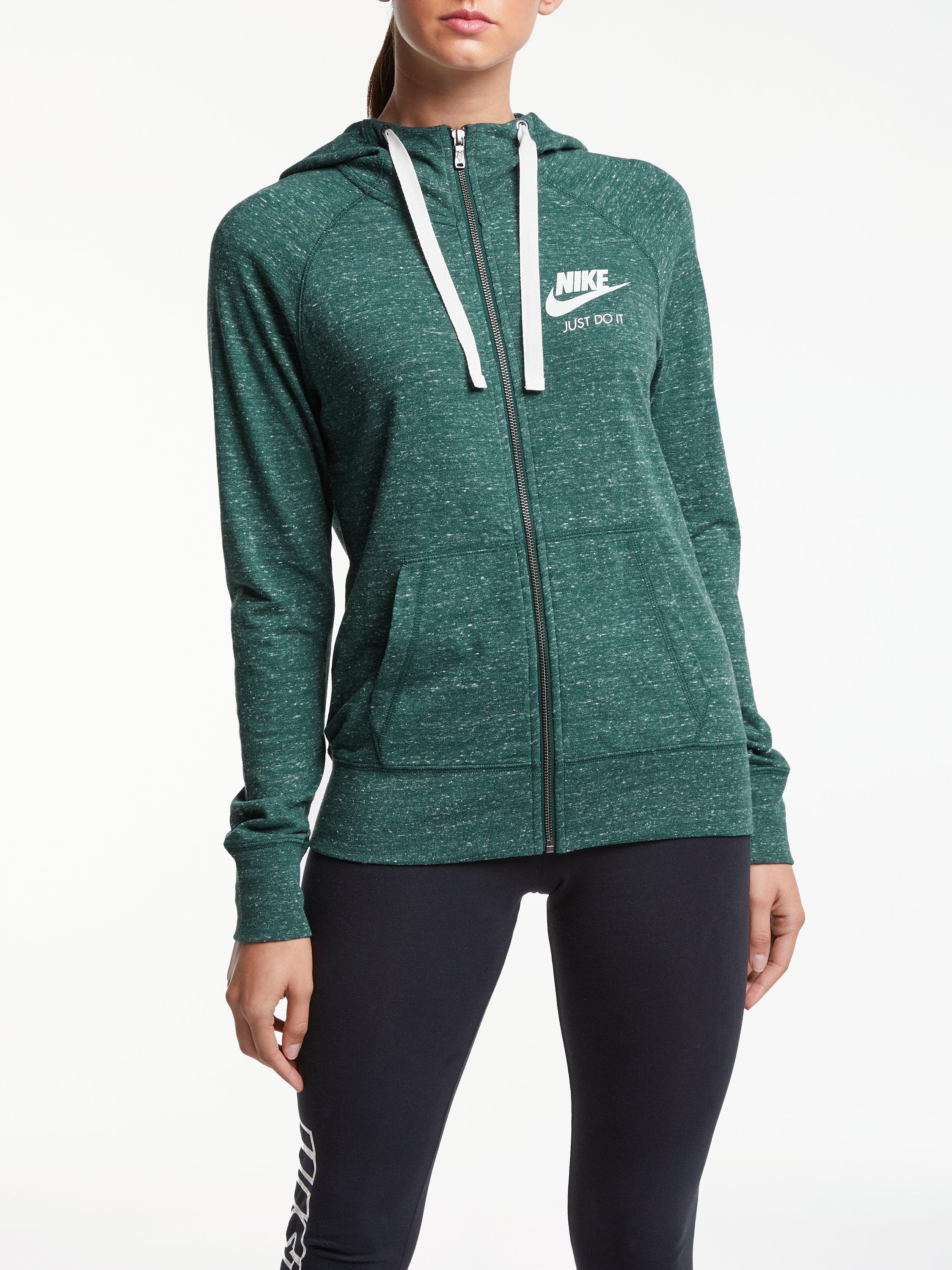 Nike Sportswear Gym Vintage Full-Zip Hoodie, Teal