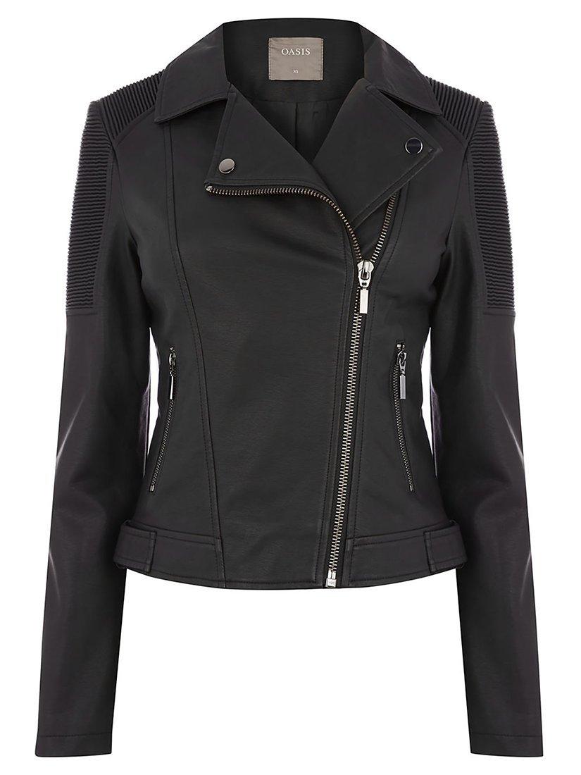 Oasis faux leather jacket best sale