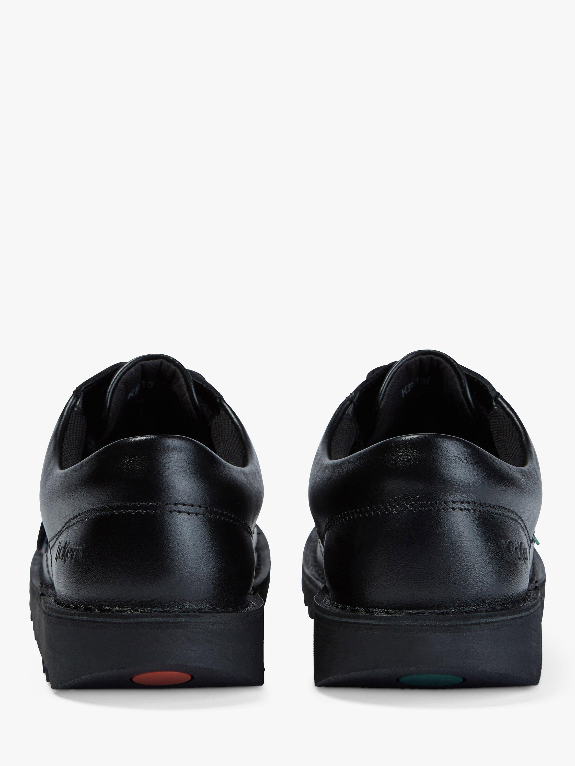 Product image 5 of 6, which shows Kickers Kids' Kick Lo Core Lace Up Shoes, Black, 31