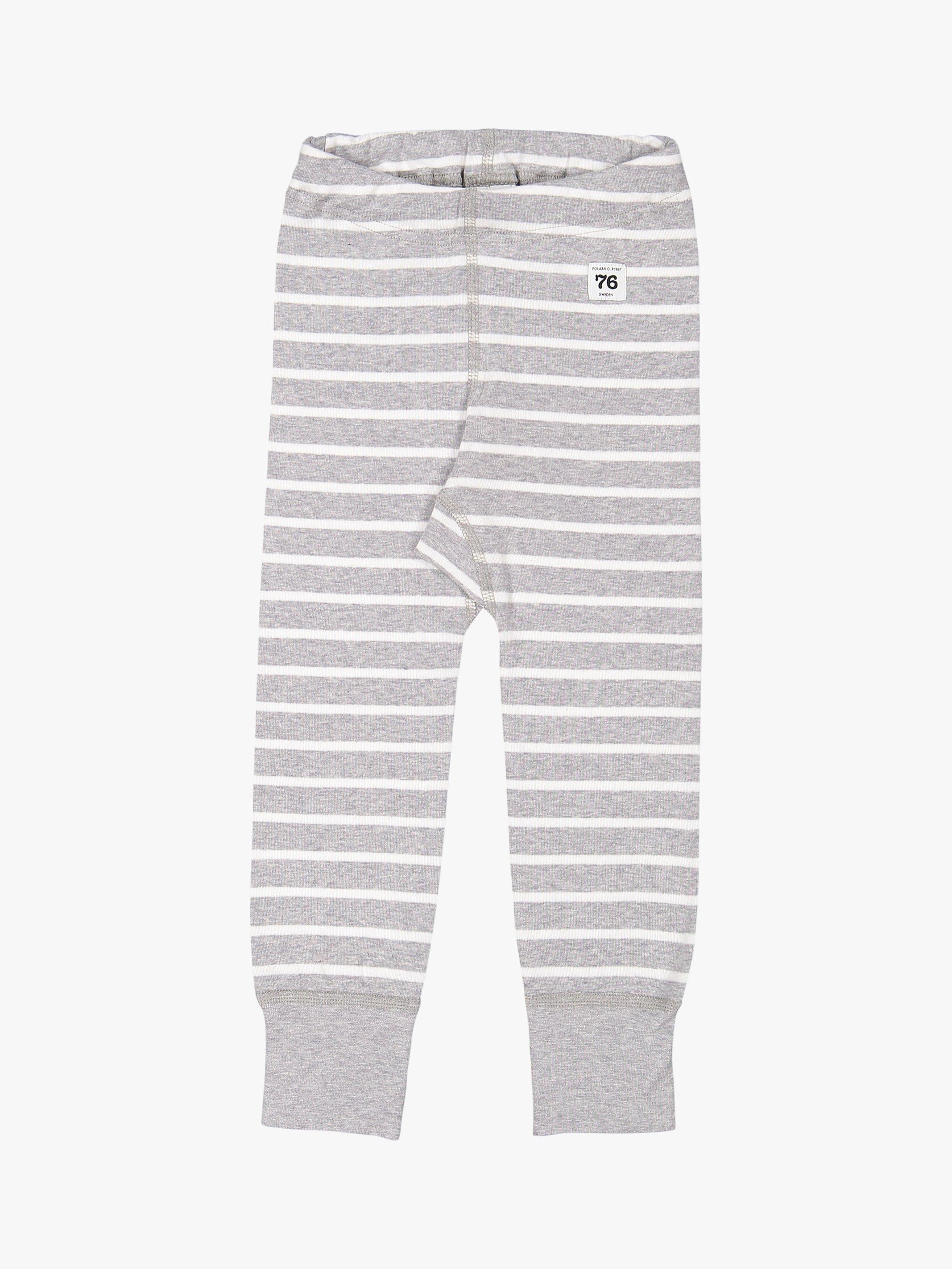 Polarn O. Pyret Baby GOTS Organic Cotton Stripe Leggings