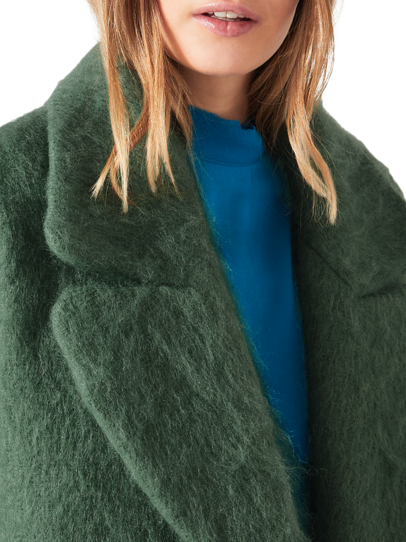 ジャケット・アウター MOHAIR TWEED COCOON COAT 80s Handwoven Mohair Wool Cocoon Coat | S-L - Lucky Vintage