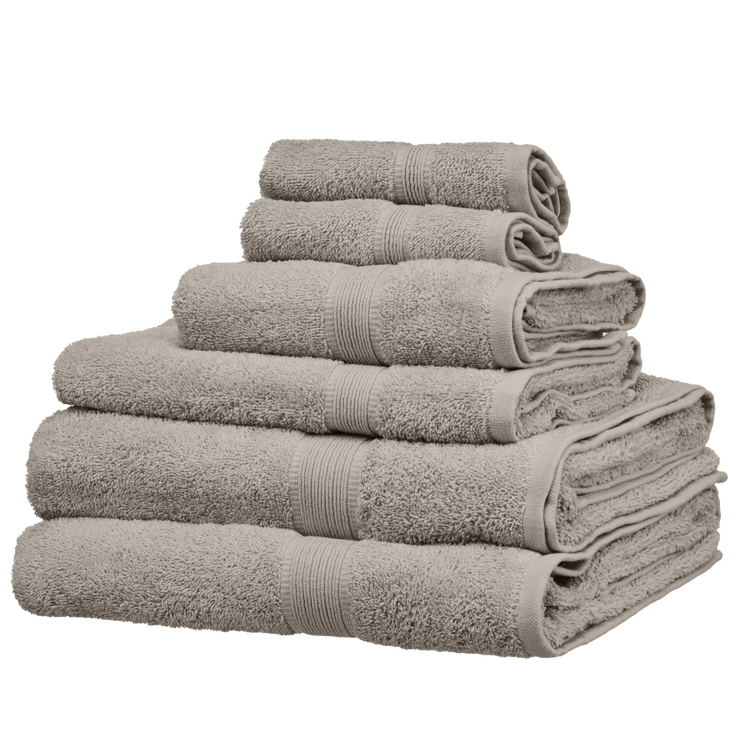 John Lewis & Partners 6 Piece Cotton Towel Bale