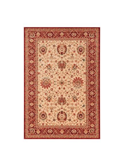 John Lewis Royal Heritage Mahal Rug, Rust/Ivory, Rust/Ivory