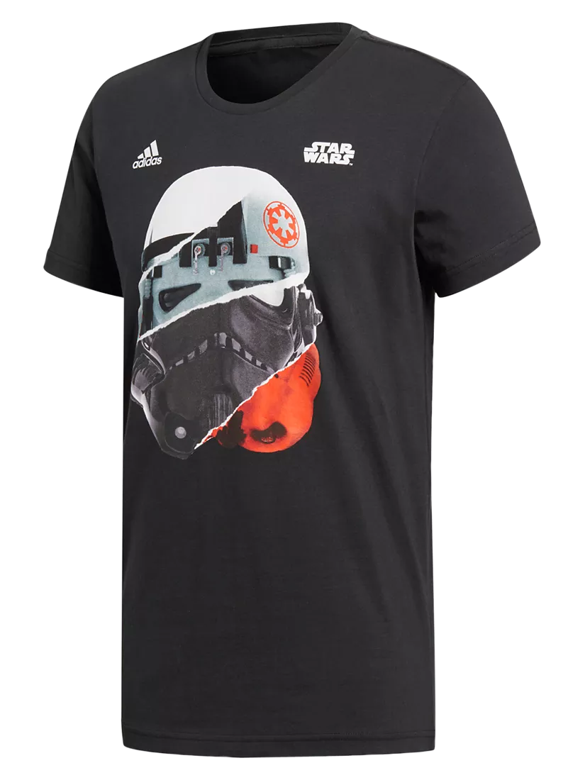 adidas Star Wars Storm Trooper T Shirt Black