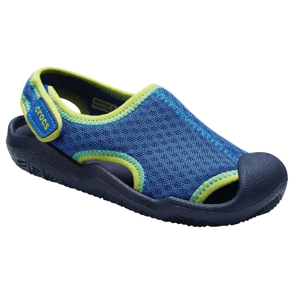 Crocs Children's Swiftwater Sandal, Ocean, 3