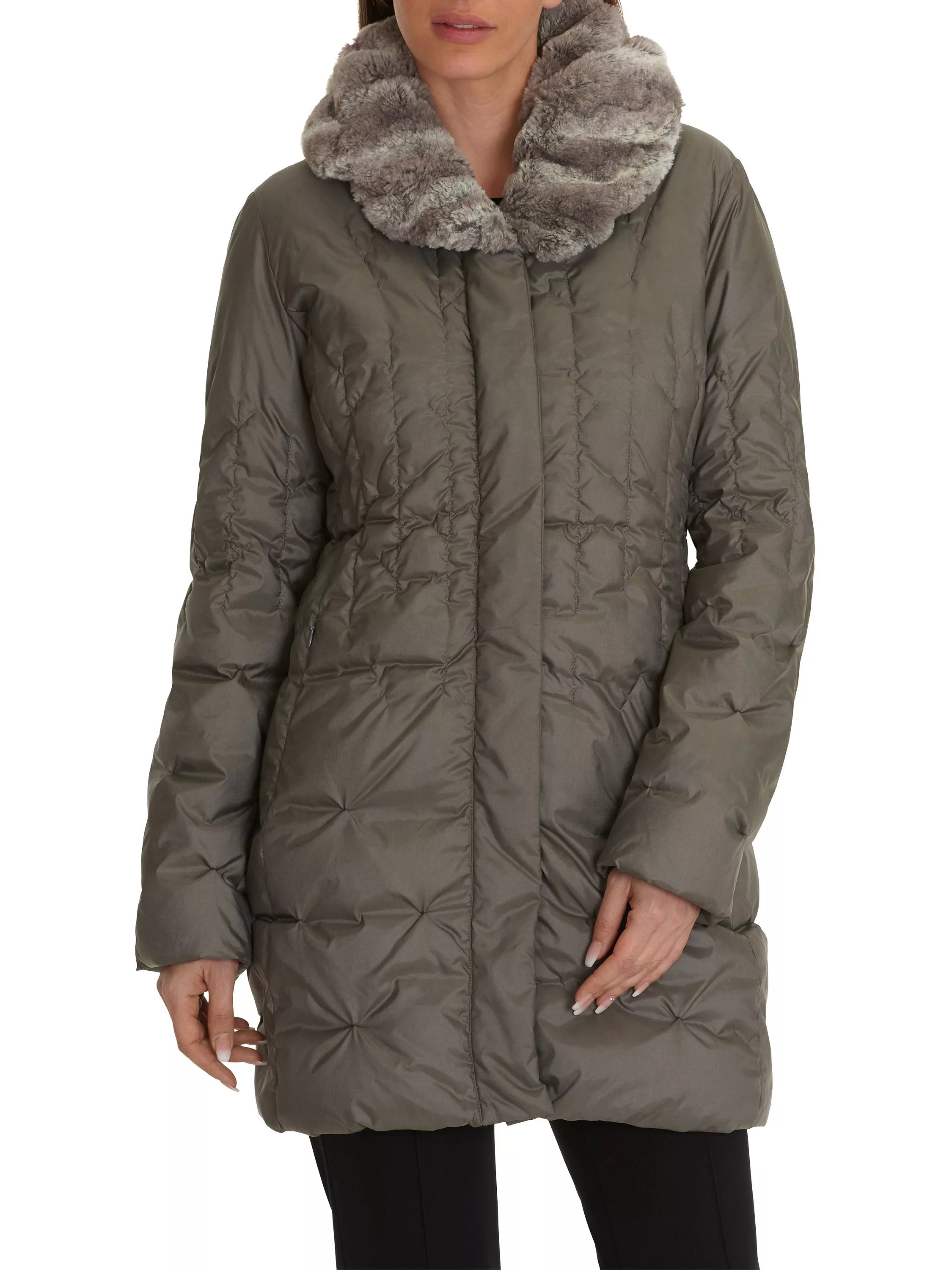 Betty barclay quilted deals down jacket