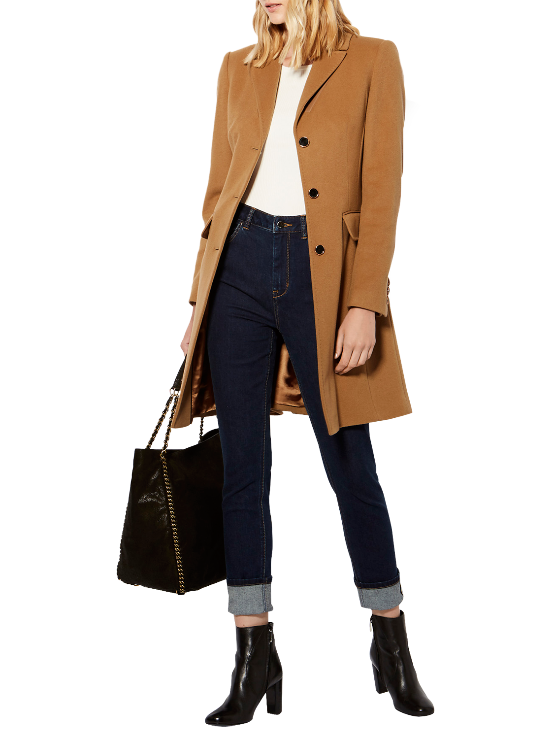 Karen Millen Coat Camel