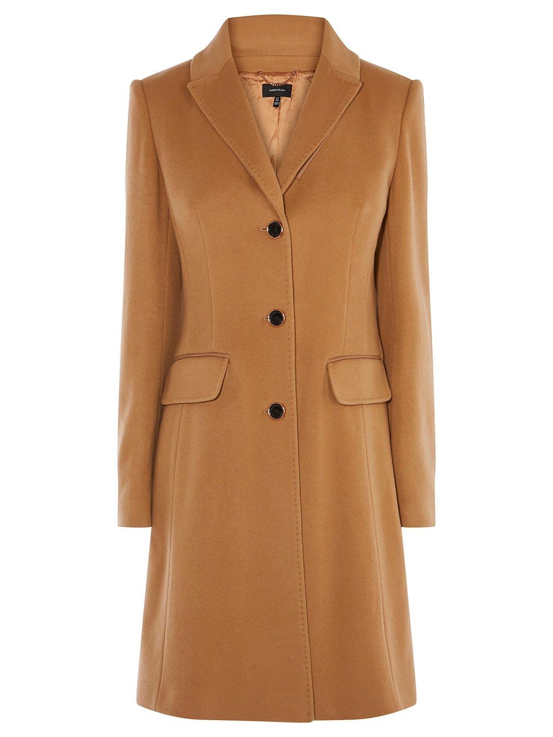 Karen Millen Coat Camel