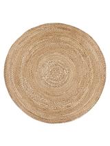 John Lewis Jute Round Rug, Natural, Dia.180cm