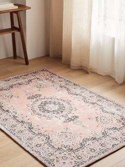 John Lewis Jaipur Rug - view 2, Pink