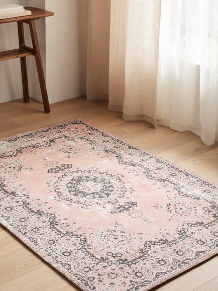 John Lewis Jaipur Rug - view 2, Pink