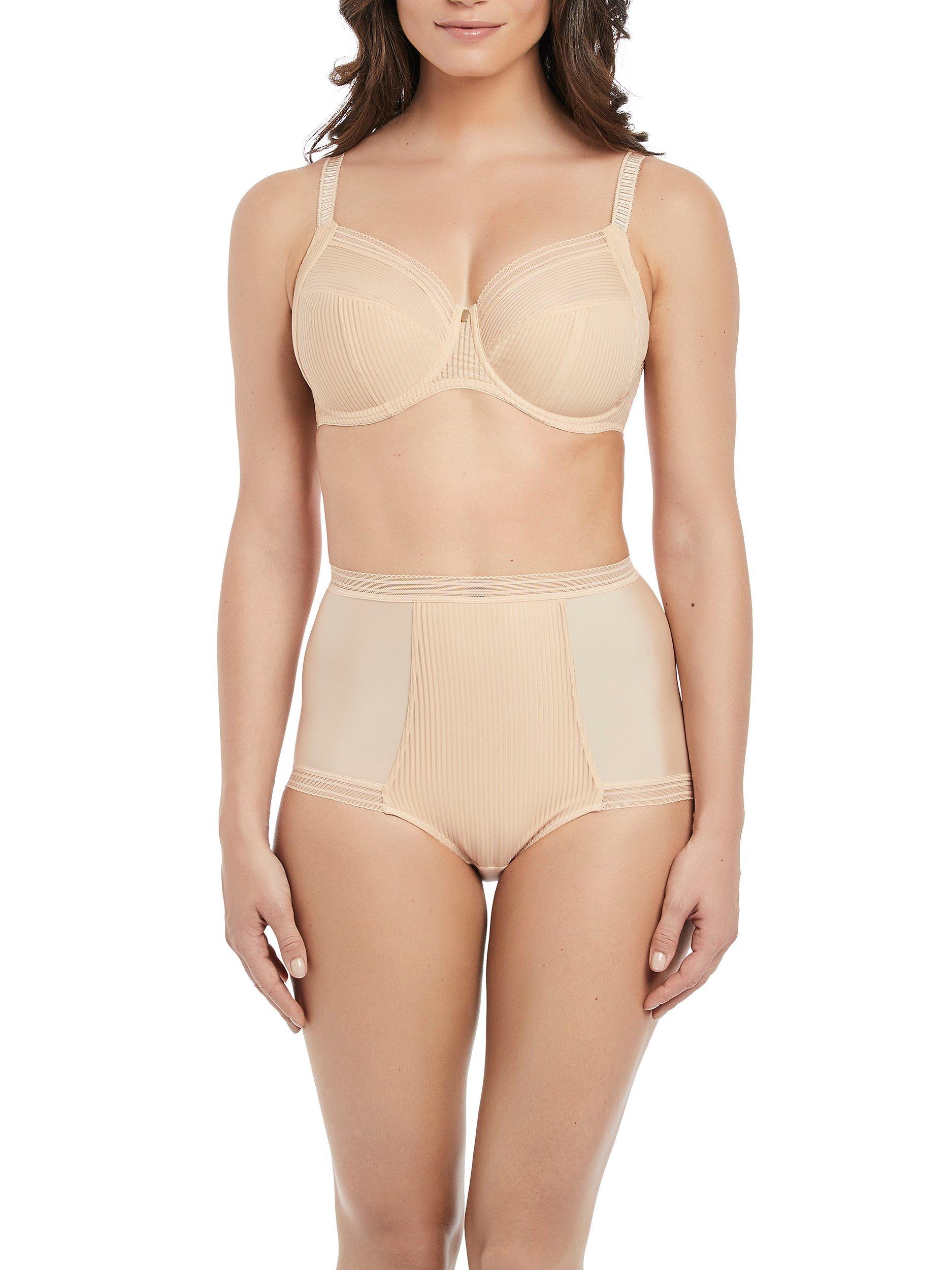 Product image 3 of 4, which shows Fantasie Fusion Full Cup Bra, Nude, 30D