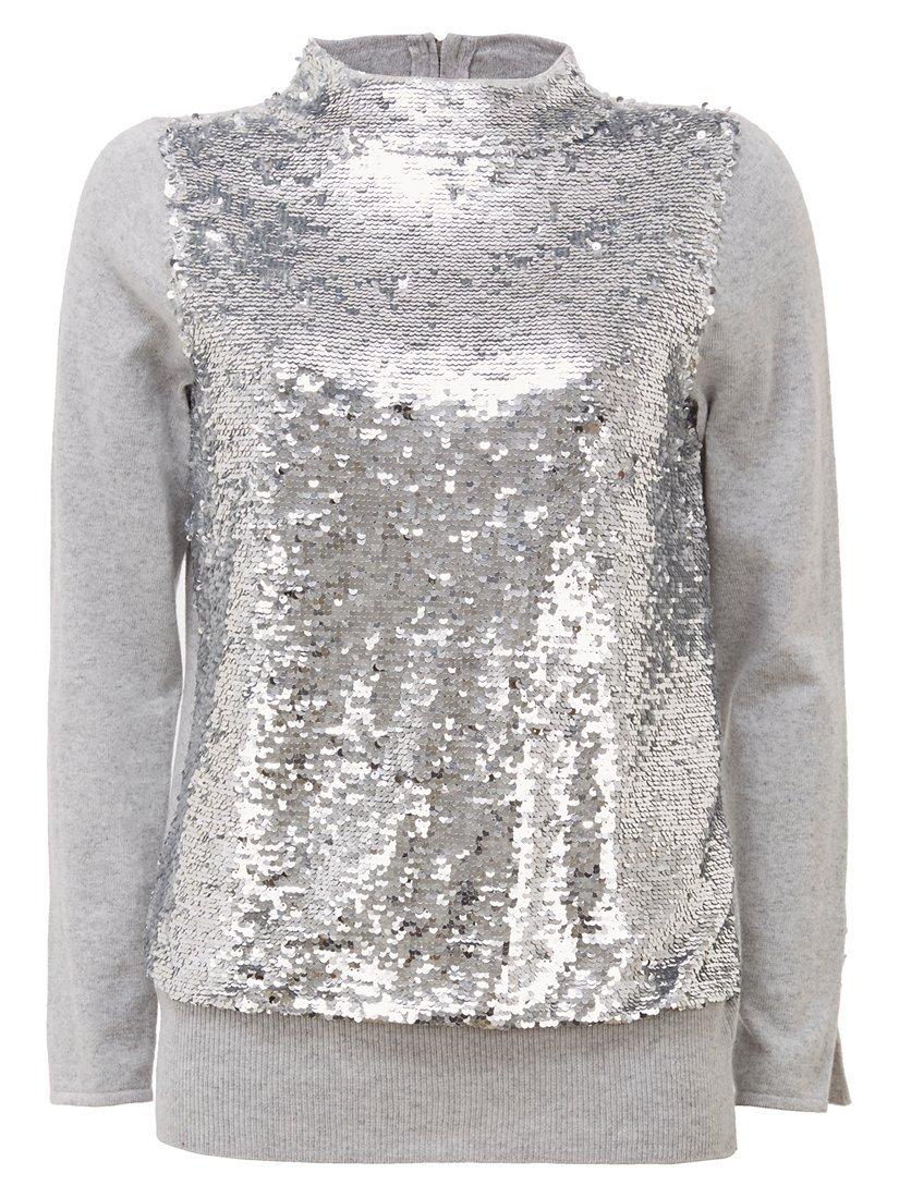 Glitter polo neck jumper online