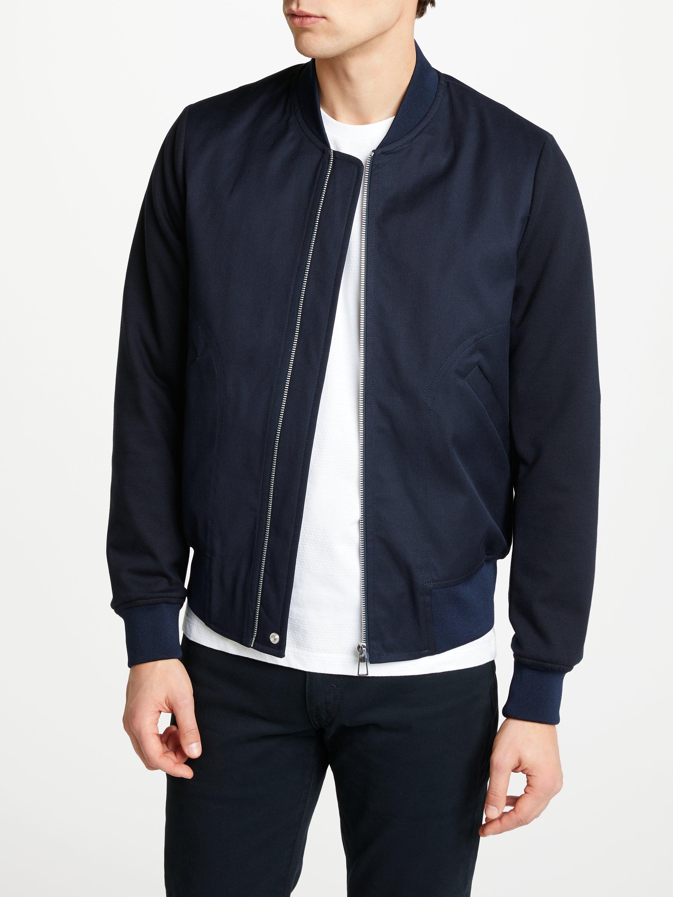 PS Paul Smith Tailored Bomber Jacket Navy