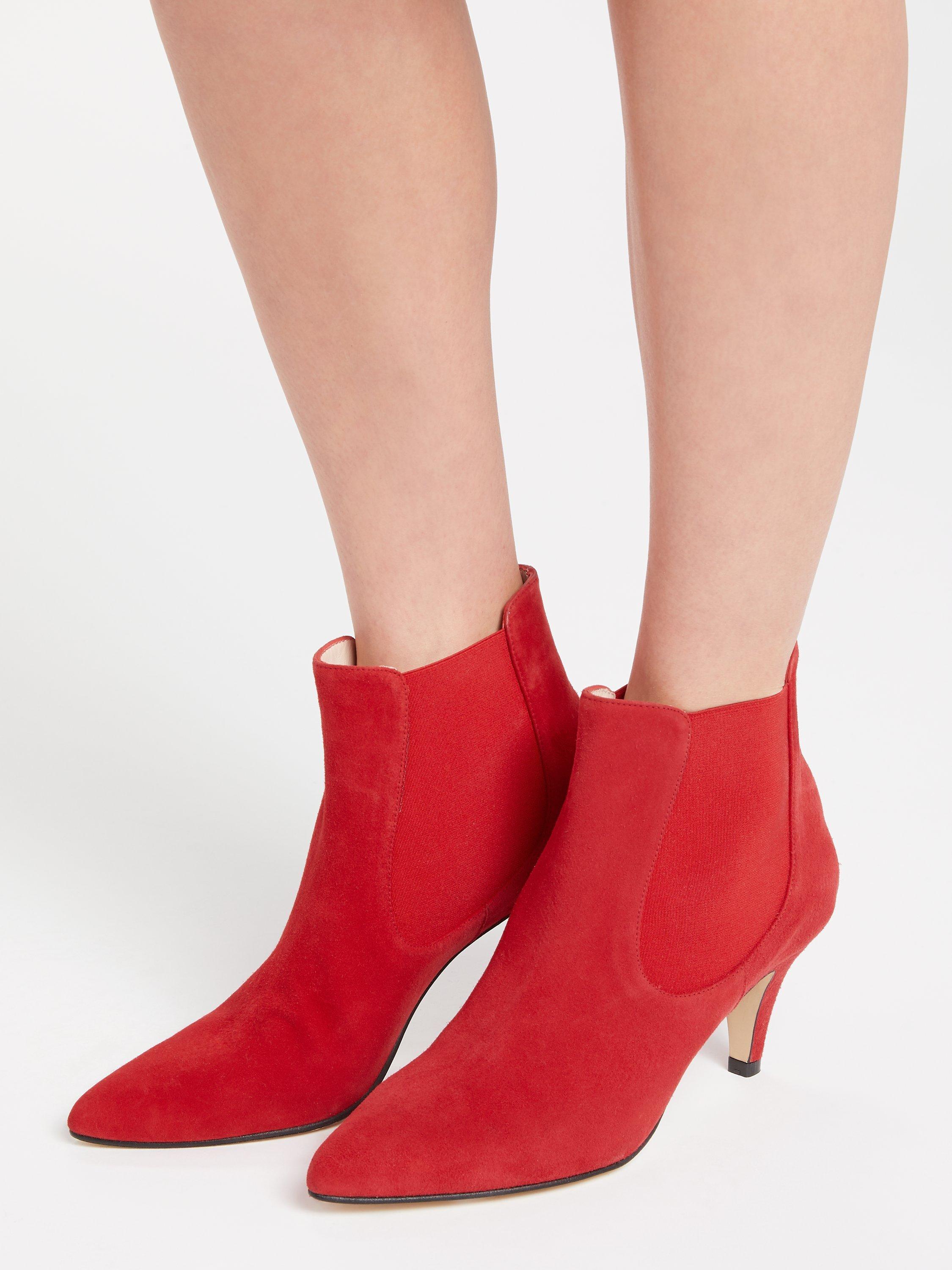 John lewis red ankle boots best sale