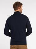 Barbour Half Zip Jumper, Navy