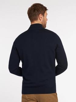 Barbour Half Zip Jumper - view 2, Navy