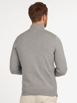 Barbour Half Zip Jumper - view 2, Grey Marl