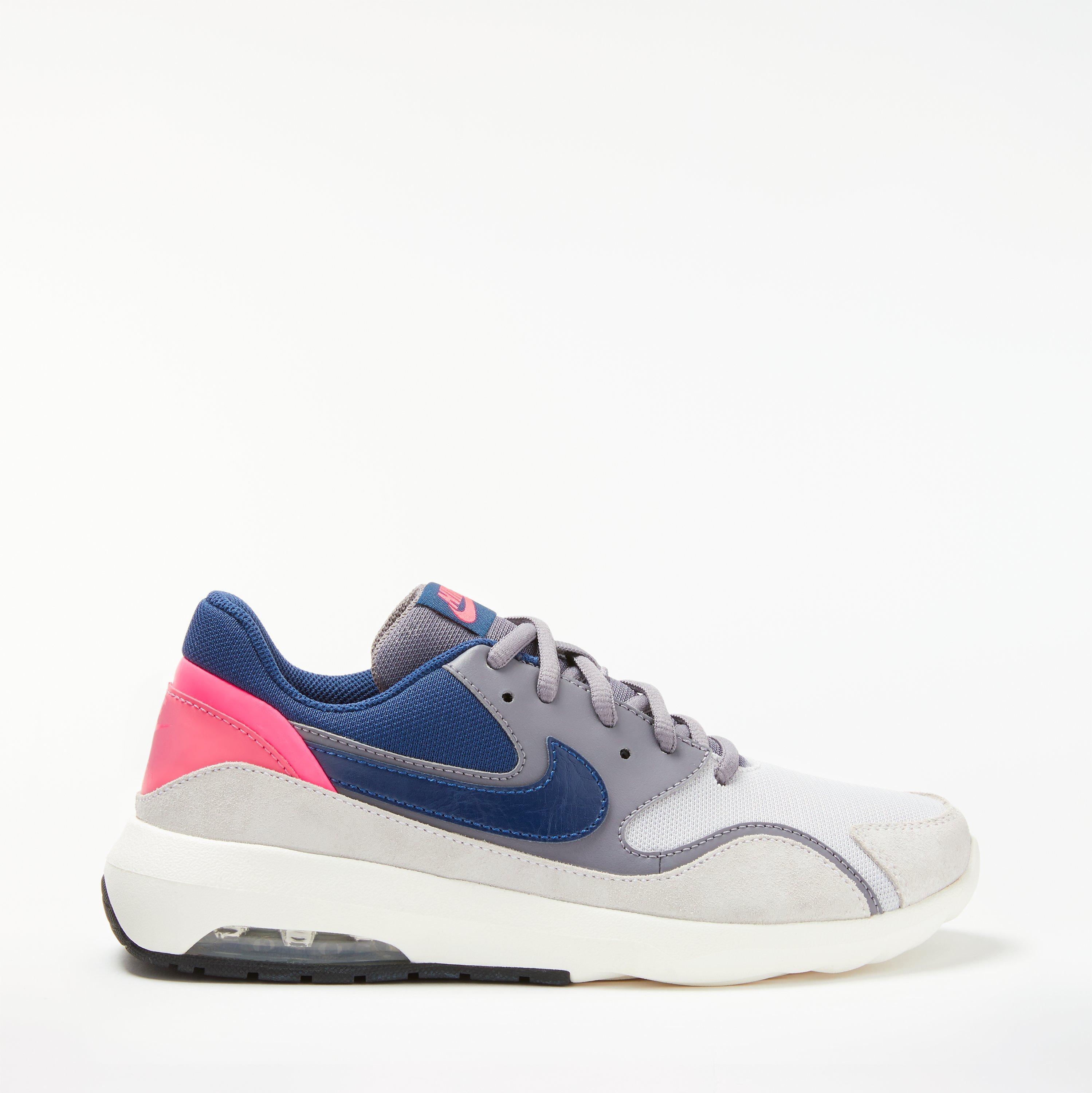 Nike Air Max Nostalgic Women's Trainers, Grey/Blue