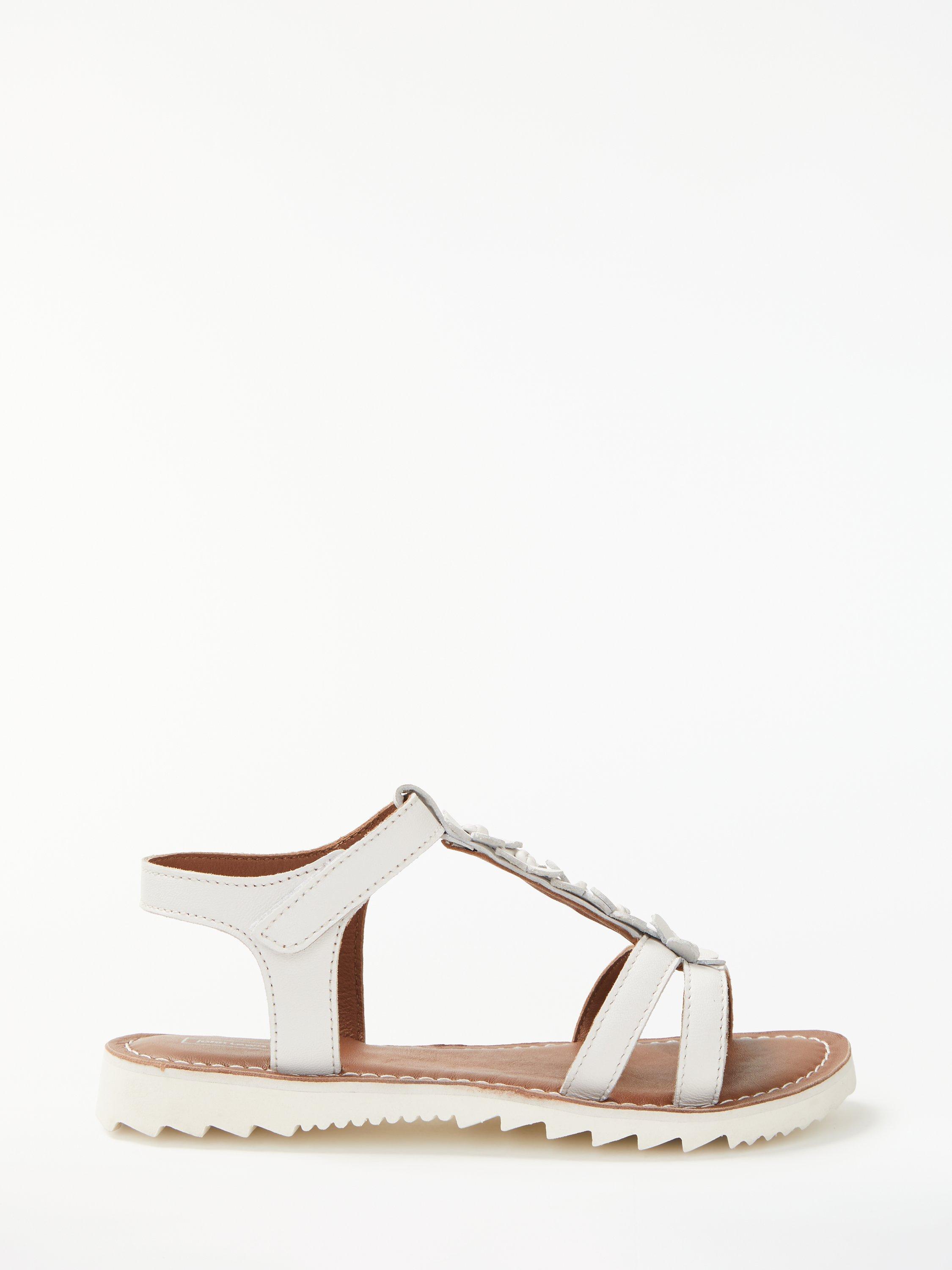 John Lewis & Partners Children's Isla Sandals, White