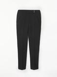 John Lewis Girls' Regular Fit School Trousers, Black