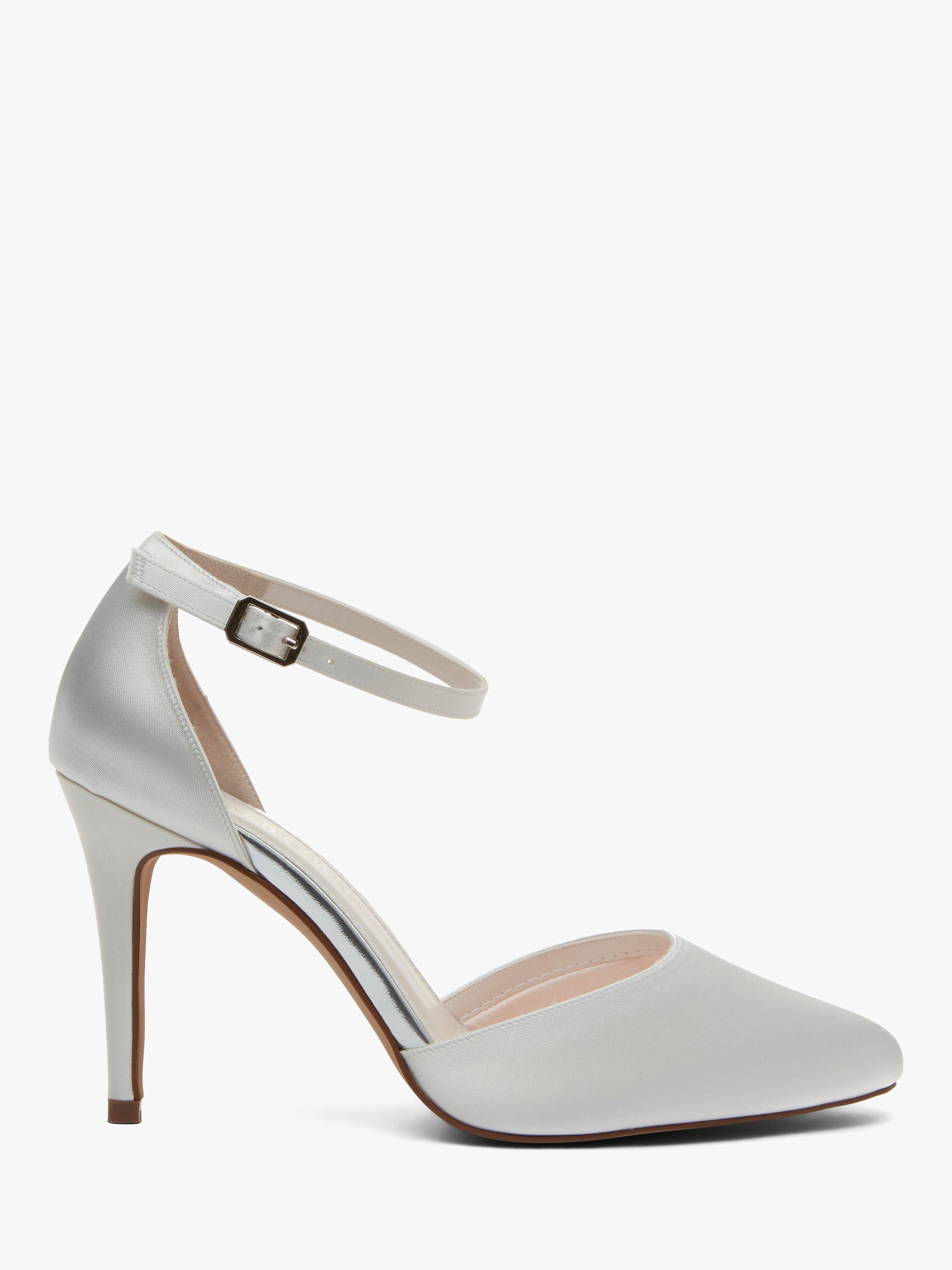 Product image 1 of 7, which shows Rainbow Club Carly Court Shoes, Ivory, 8