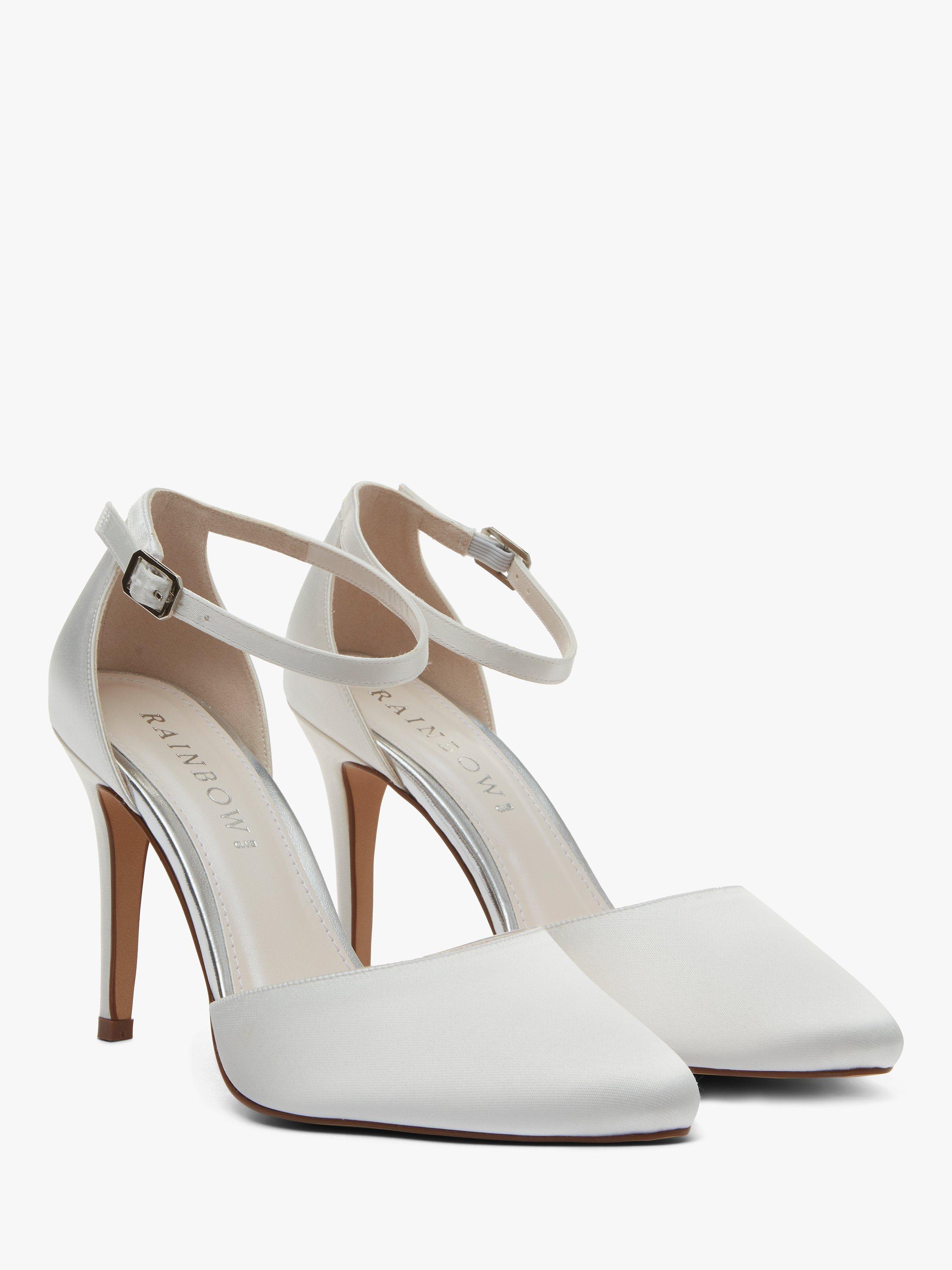Product image 2 of 7, which shows Rainbow Club Carly Court Shoes, Ivory, 8