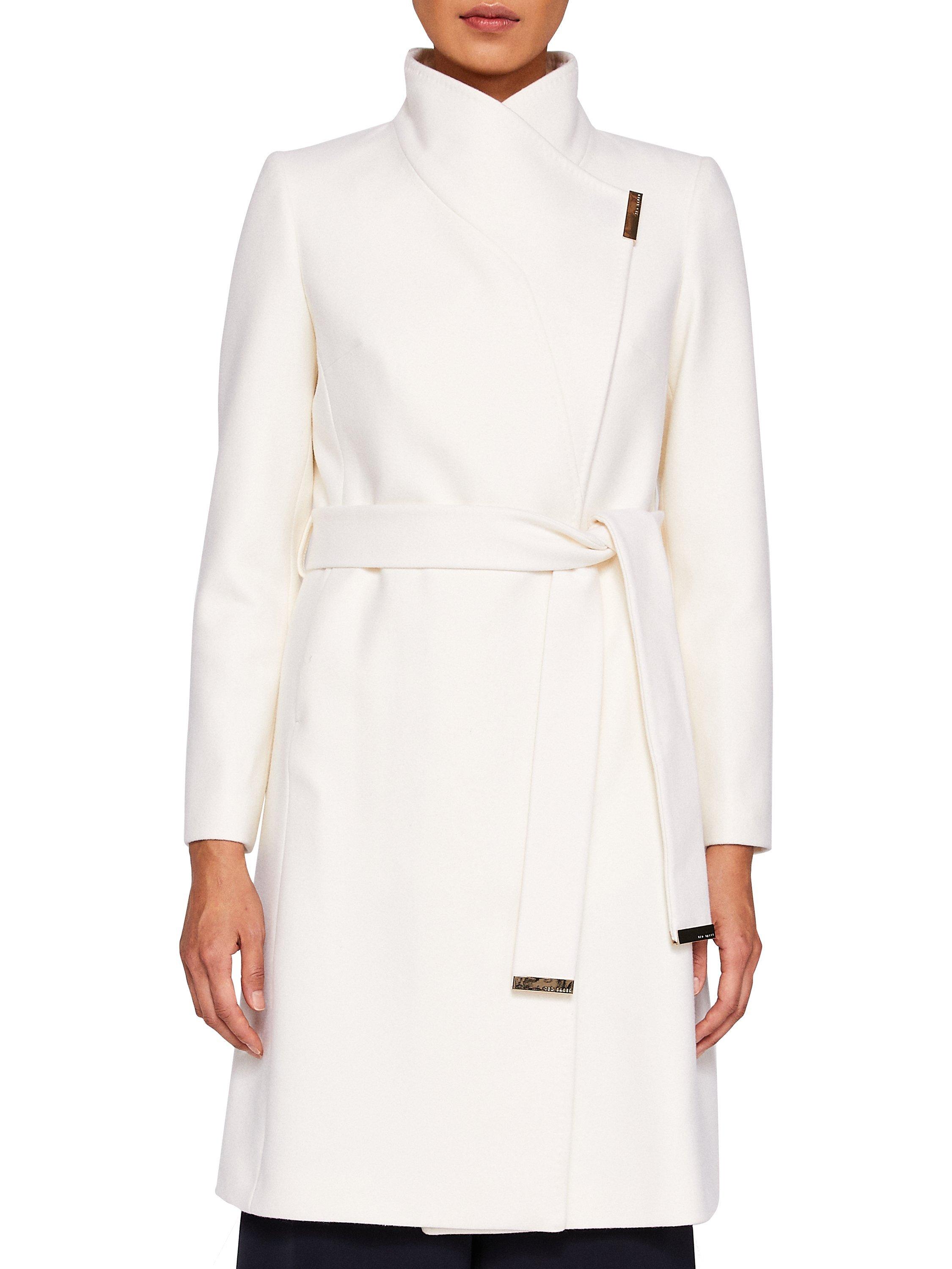 Ted Baker Kikiie Wrap Front Coat