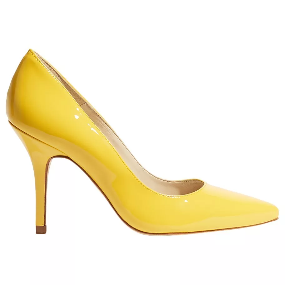 Karen millen yellow shoes store