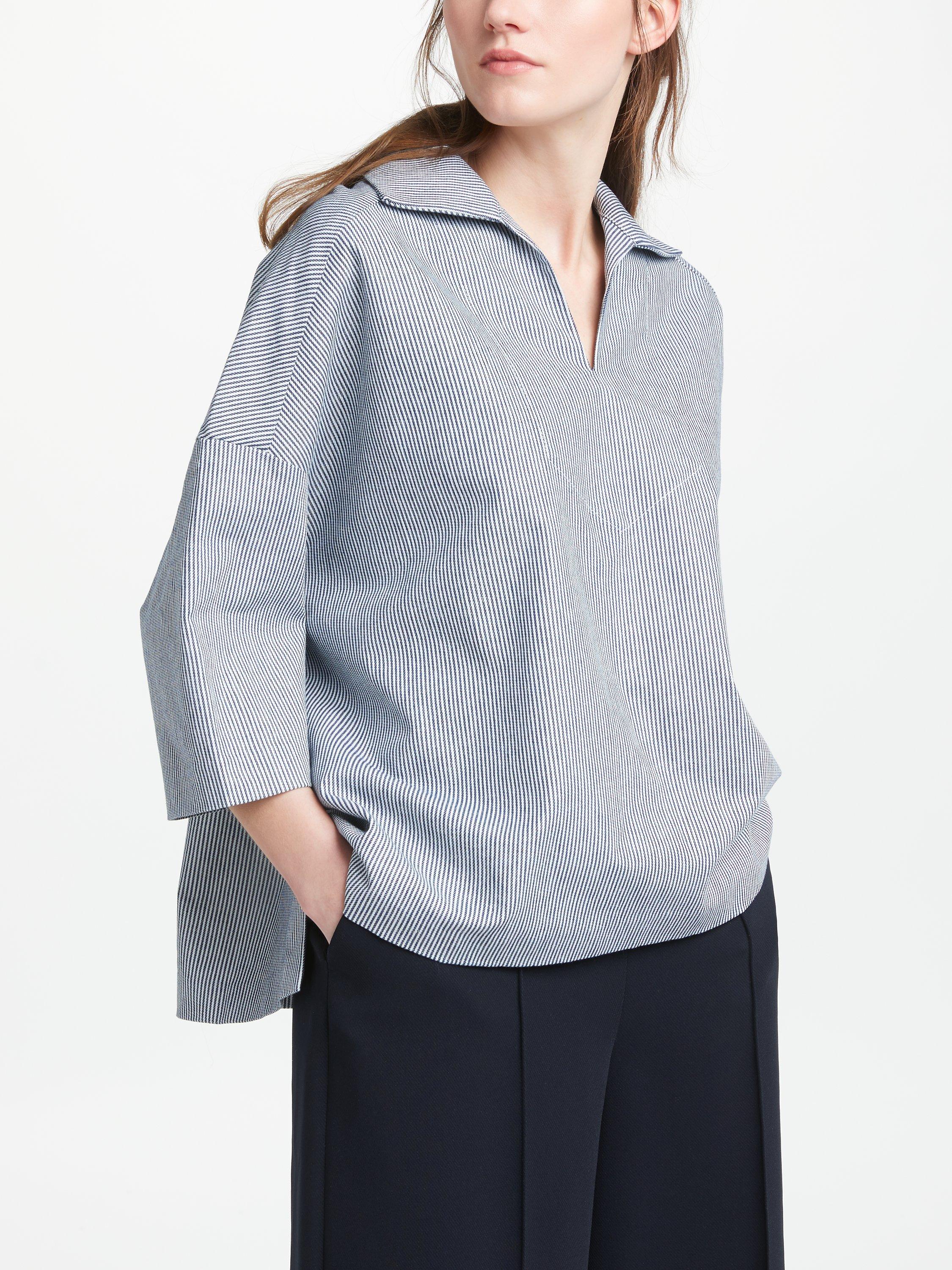 Kin Fisherman Smock Top, Grey