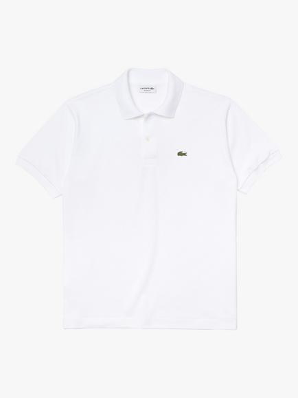 Lacoste L.12.12 Classic Regular Fit Short Sleeve Polo Shirt - view 2, White