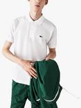 Lacoste L.12.12 Classic Regular Fit Short Sleeve Polo Shirt, White