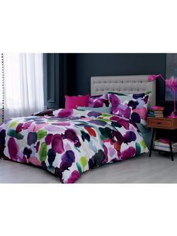 bluebellgray Abstract Cotton Duvet Cover and Pillowcase Set, Multi
