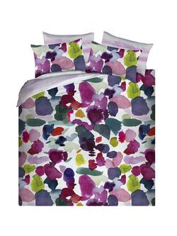 bluebellgray Abstract Cotton Duvet Cover and Pillowcase Set - view 2, Multi