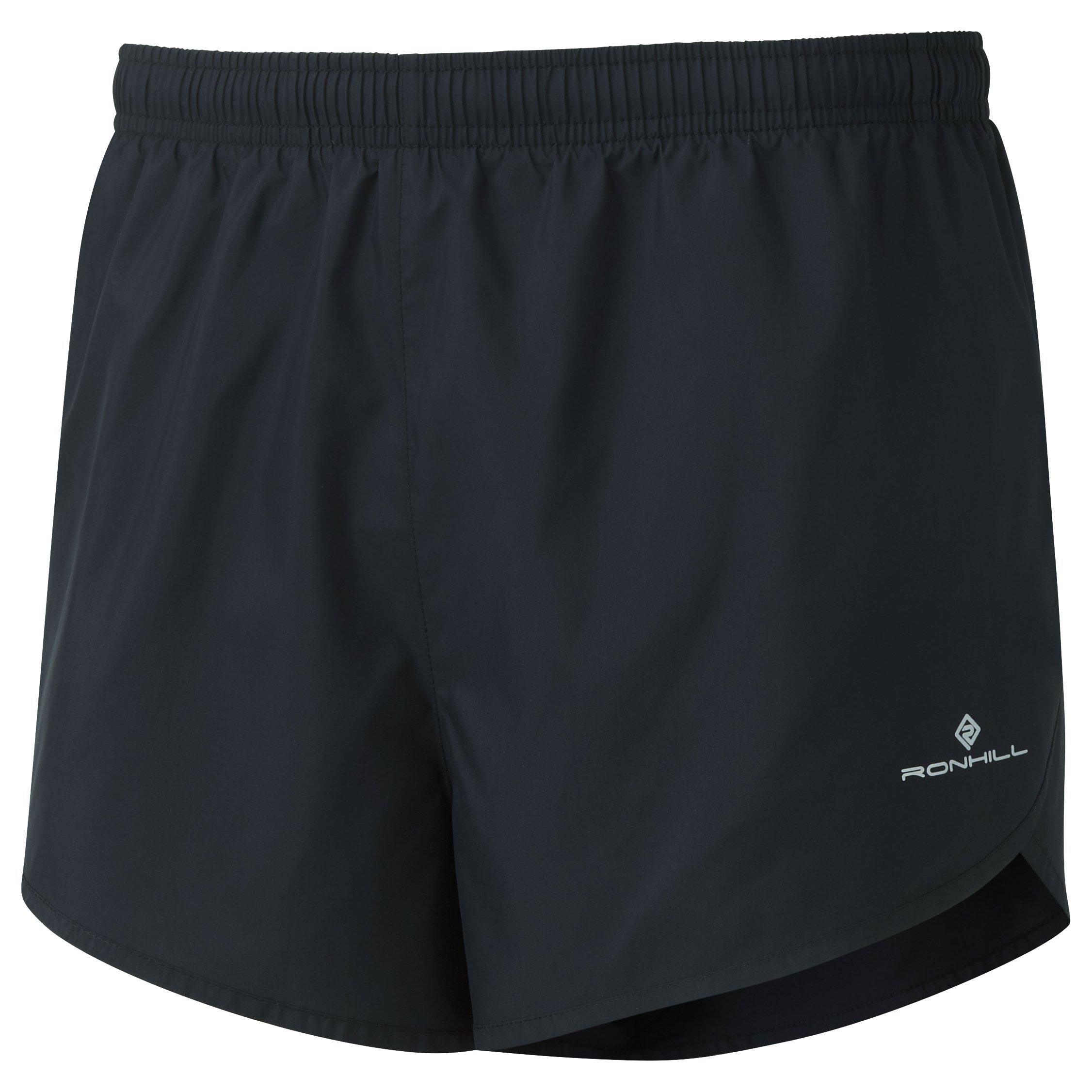 Ronhill Everyday Split Running Shorts, Black