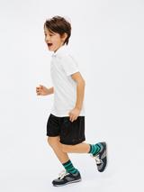 John Lewis Unisex Pure Cotton School Polo Shirt, Pack of 2