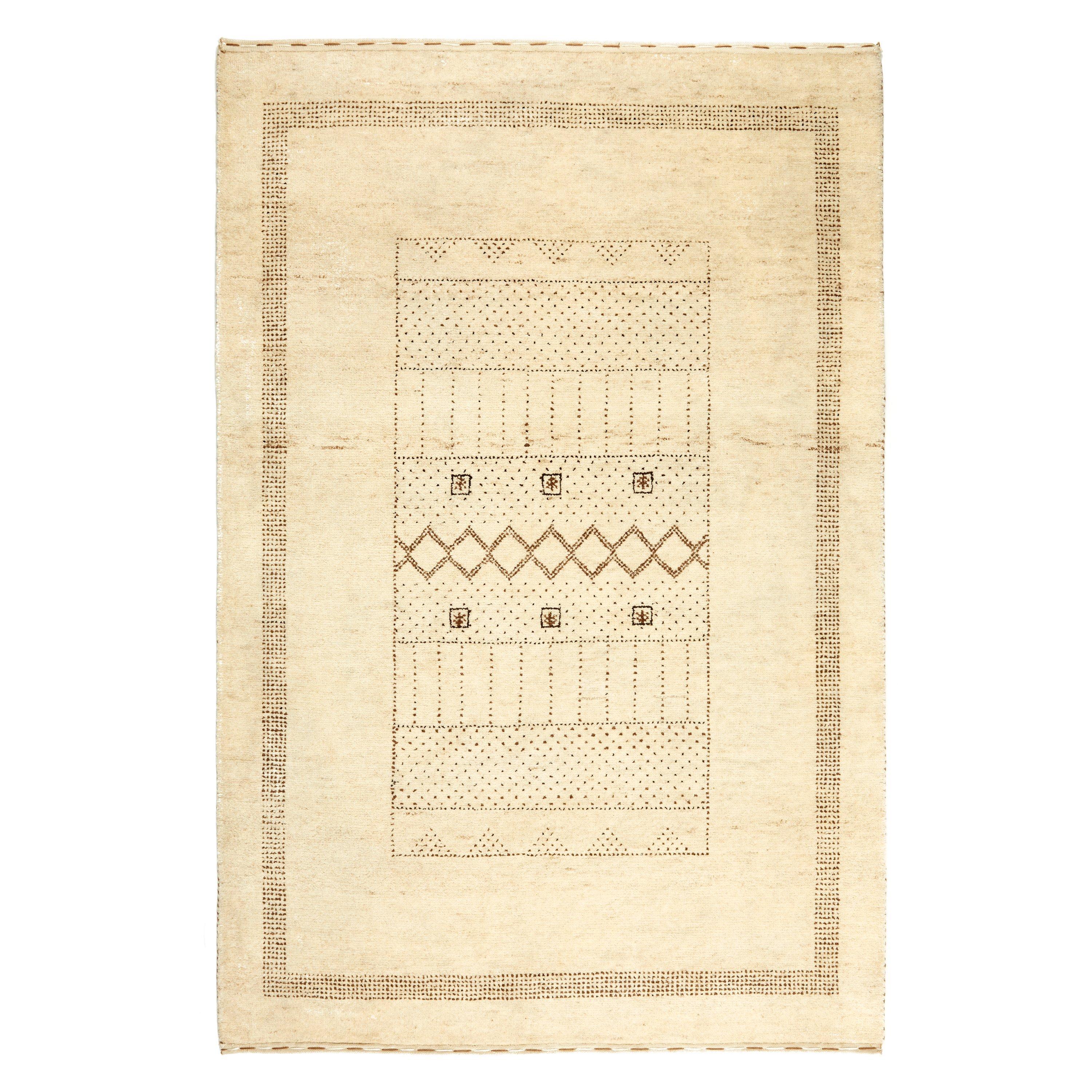 John Lewis Loribaft Gabbeh Rug, Natural, L280 x W200cm