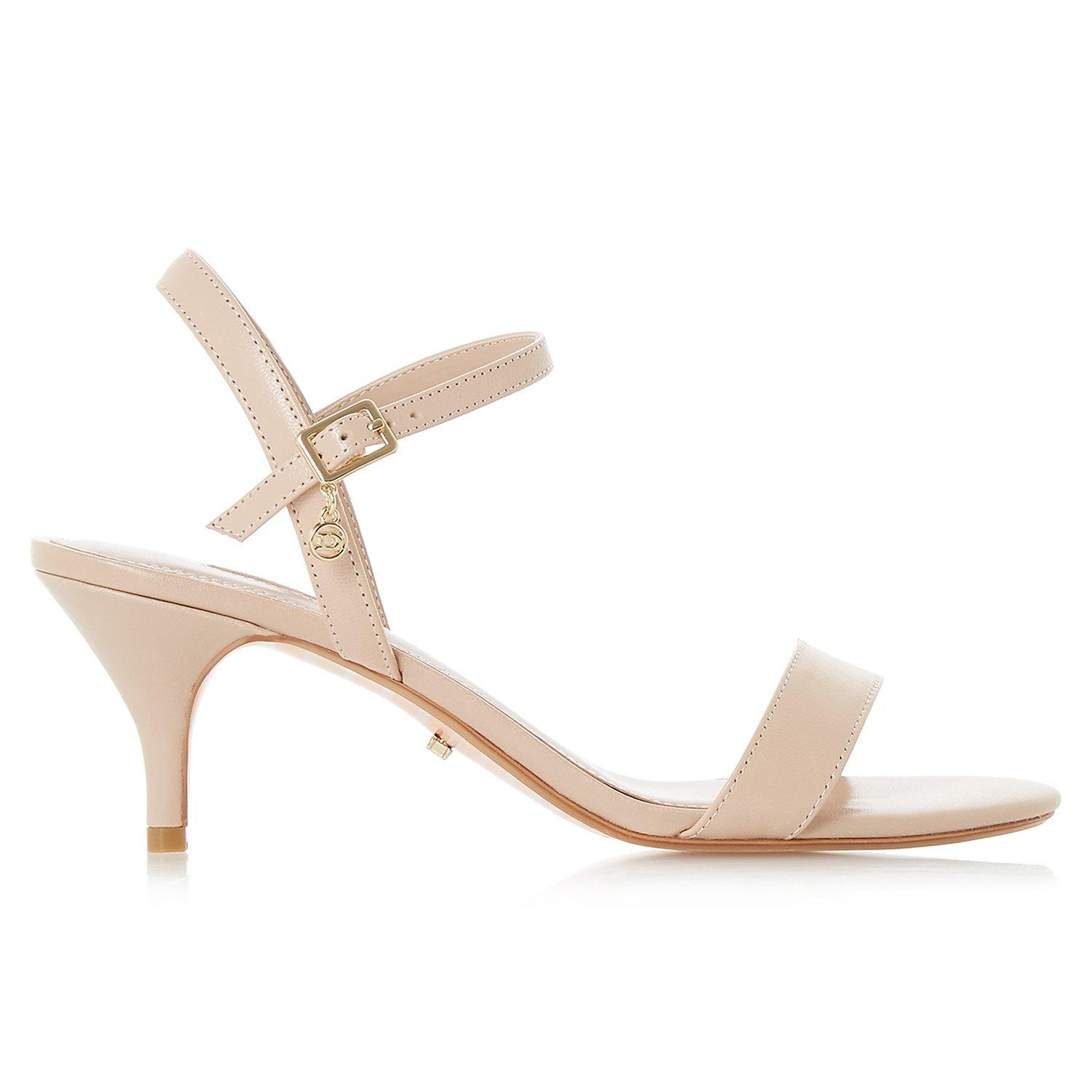 Dune Monnroe Two Part Kitten Heel Sandals