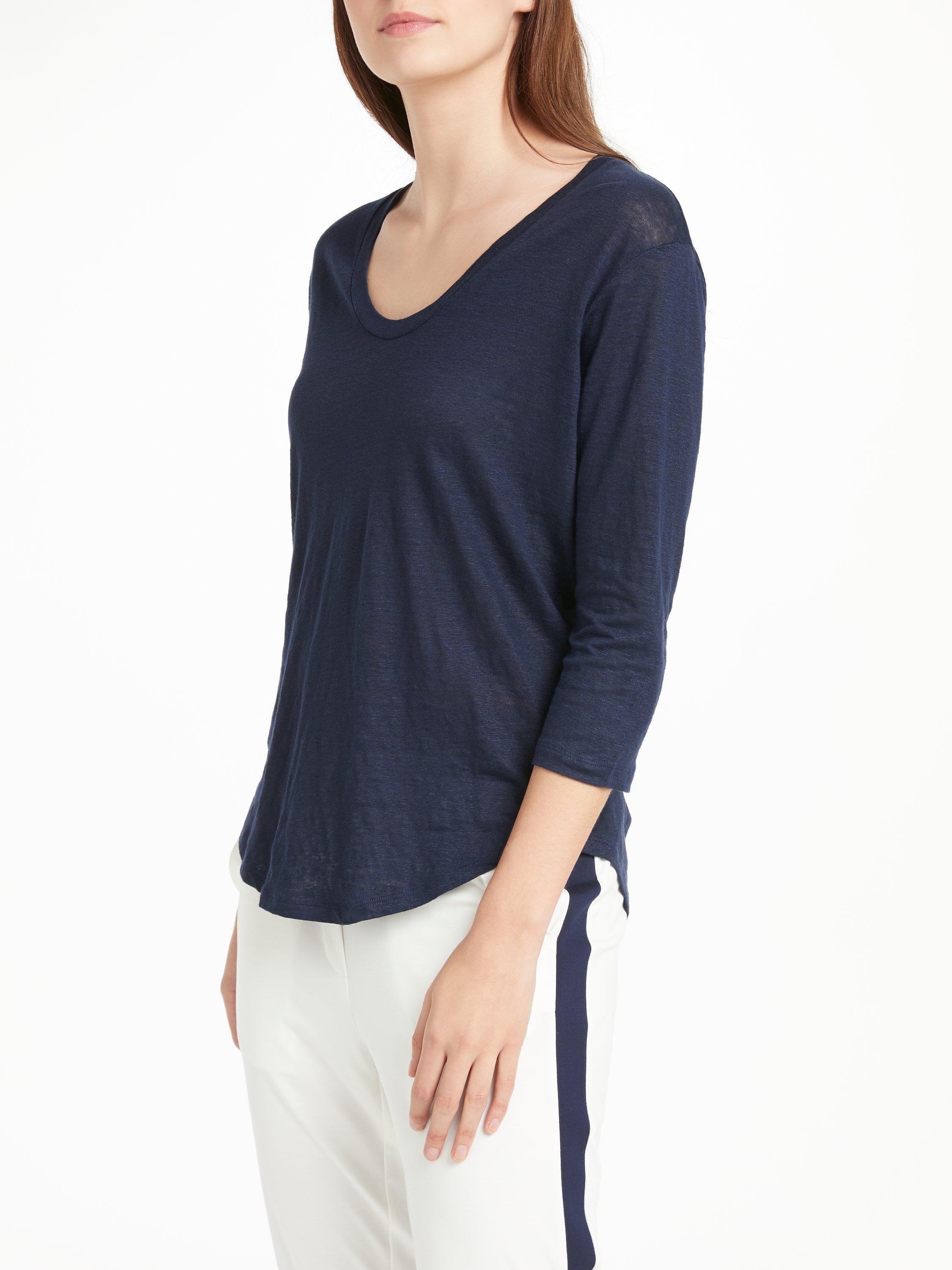 Winser London Pure Linen Tunic Top