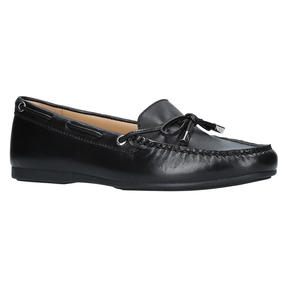 MICHAEL Michael Kors Sutton Moccasins, Black Leather