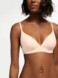 John Lewis ANYDAY Willow Non-Wired Bra, Almond