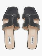 Dune London Loupe Flat Slider Sandals