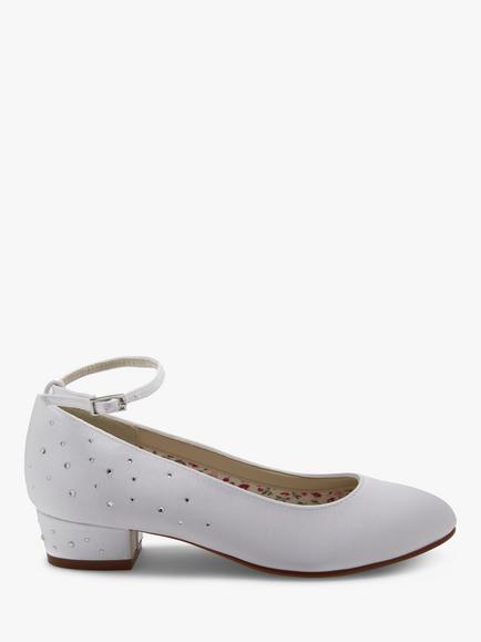 Rainbow Club Maple Bridesmaids' Shoes, White, White